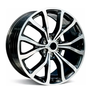 Paquete de 4 Rines Modelo FD020	24X10 6X135 BLACK MACHINED FACE 24x10