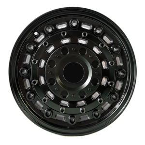 Paquete de 4 Rines Modelo H247 17X8 6X139.7 SATIN BLACK 17x8