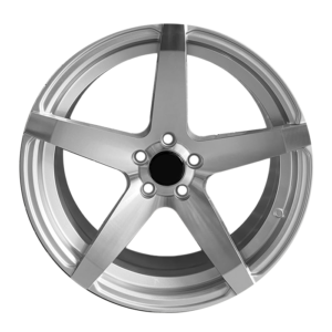 Paquete de 4 Rines Modelo H512 17X7.5 5X100 SILVER MACHINED FACE 17x7-5