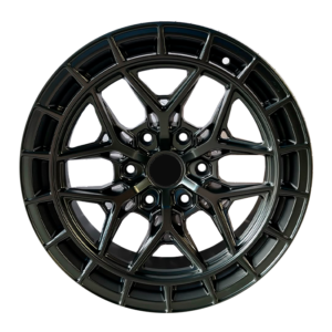 Paquete de 4 Rines Modelo HF6101 18X9 6X139.7 SATIN BLACK 18x9