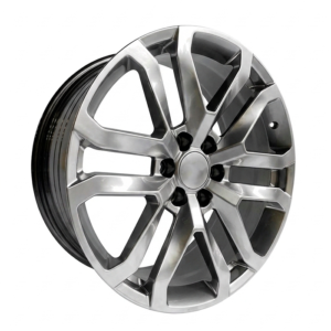 Paquete de 4 Rines Modelo HF663 22X9 6X139.7 HYPER BLACK 22x9