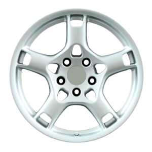 Paquete de 4 Rines Modelo LOB 18X8 (9) 5X100 HYPER SILVER PROGRESIVO 18x8