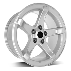 Paquete de 4 Rines Modelo RJ91 18X9.5 5X135 HYPER SILVER