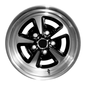 Paquete de 4 Rines Modelo X335 15X8 (7) 5X120 BLACK MACHINED FACE PROGRESIVOS