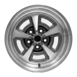 Paquete de 4 Rines Modelo X335 15X8 (7) 5X114.3 GUN METAL MACHINED FACE PROGRESIVOS