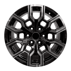 Paquete de 4 Rines Modelo 4340 18X8.5 6X139.7 BLACK MACHINED FACE + DARK TINT 18x8-5