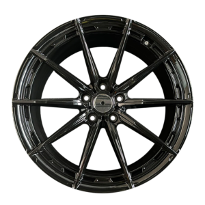Paquete de 4 Rines Modelo 8106 19X8.5 (9.5)5X113 GLOSS BLACK 19x8-5