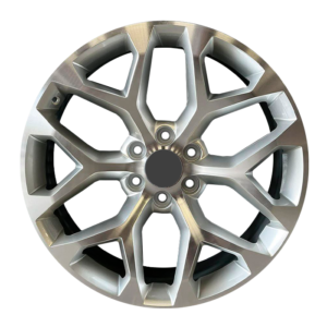 Paquete de 4 Rines Modelo H628 20X8.5 6X139.7	SILVER MACHINED FACE 20x8-5