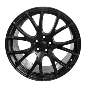 Paquete de 4 Rines Modelo CL06 22X9 (10) 5X115 SATIN BLACK 22x9