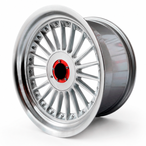 Paquete de 4 Rines Modelo 7307R 17X9 (8) 4X100+5X100 SILVER MACHINE LIP progresivo 17x8