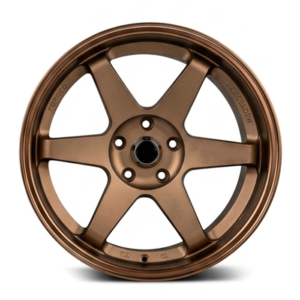 Paquete de 4 Rines Modelo 9074 18X9.5 (10.5) 5X114.3 MATTE BRONZE W MACHINED LIP W BRONZE TINT AND ENGRAVED WORDS PROGRESIVOS 18x10-5