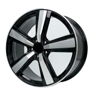 Paquete de 4 Rines Modelo FC021 22X10 (11.5) 5X130	BLACK MACHINED FACE progresivo 22x10