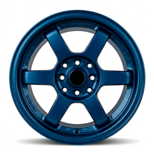 Paquete de 4 Rines Modelo H636 15X7	8X100/114.3 BLUE W ENGRAVED WORDS 4x100