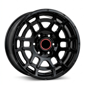 Paquete de 4 Rines Modelo H680 17X8	6X139.7 GLOSS BLACK W MILLING WINDOWS 17x8