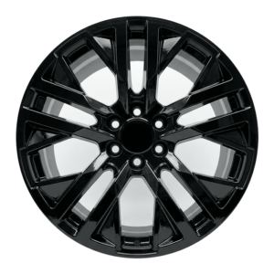 Paquete de 4 Rines Modelo TYH03 22X9 6X139.7 GLOSS BLACK 22x9